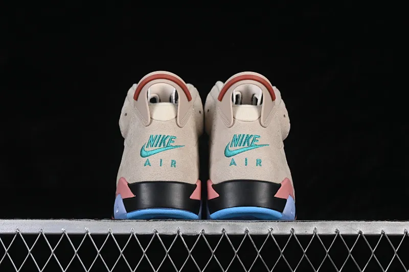 All categories Air Jordan Jordan series basketball shoes Air Jordan 6 A Ma Maniére x Air Jordan 6 Retro "Sail" AJ6 Joe 6 joint model Khaki IF3103-100